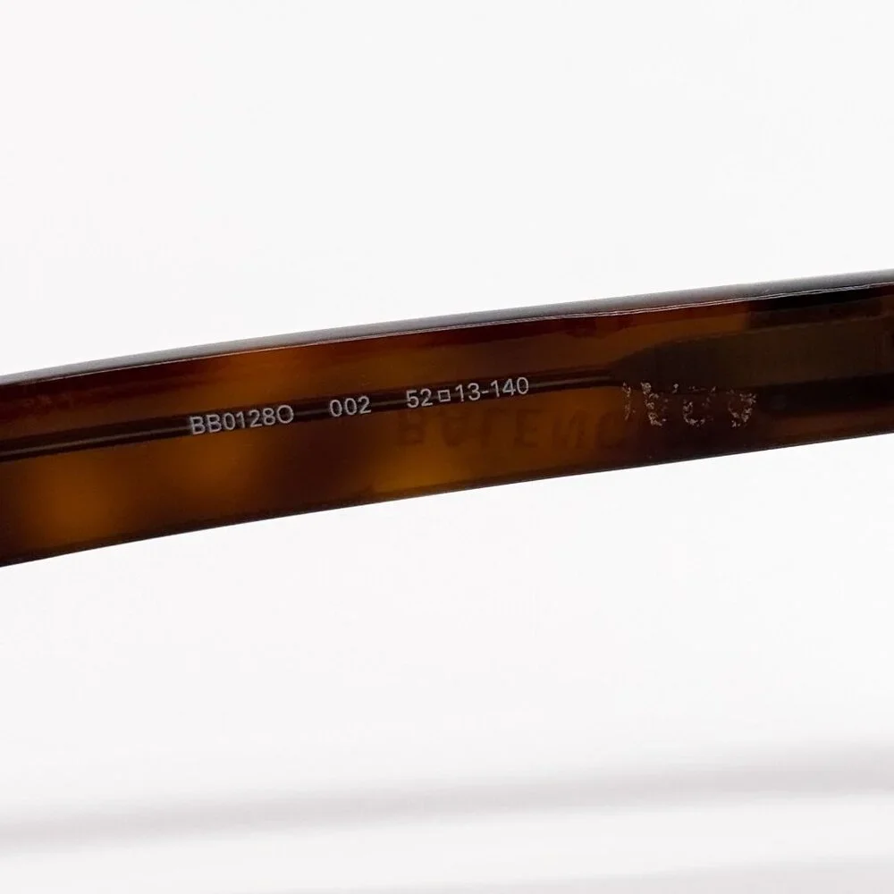 NEW BALENCIAGA EYEGLASSES BB0128O 002 CAT EYE HAVANA WOMEN EYEWEAR BALENCIAGA